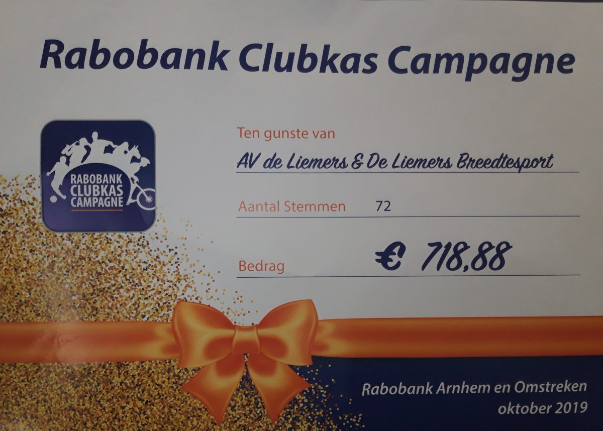 Mooi Resultaat Raboclubkas